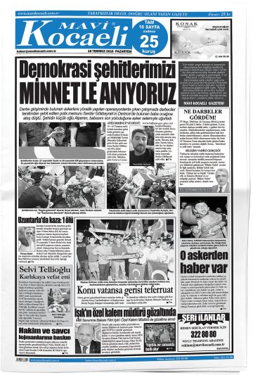 Manşet görseli: Mavi Kocaeli
