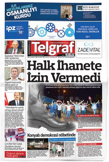 Manşet görseli: Anadolu Telgraf