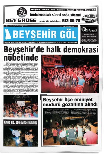 Manşet görseli: Beyşehir Göl