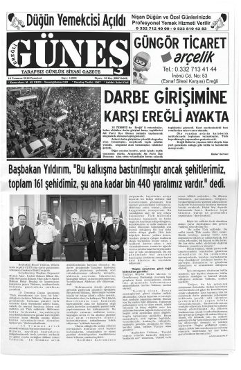 Manşet görseli: Güneş
