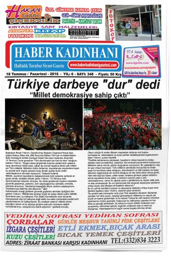 Manşet görseli: Haber Kadınhanı
