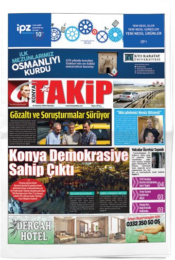 Manşet görseli: Konya Takip