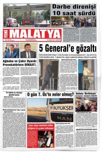 Manşet görseli: Yeni Malatya