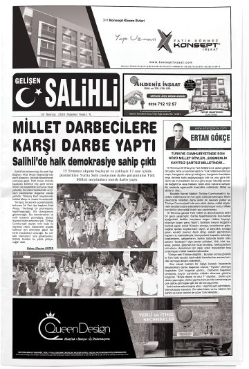 Manşet görseli: Gelişen Salihli