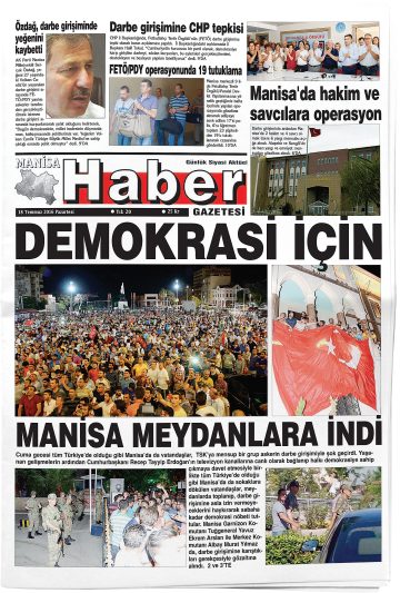 Manşet görseli: Manisa Haber