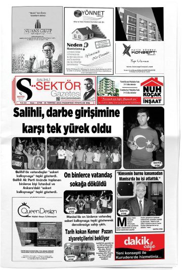 Manşet görseli: Salihli Sektör