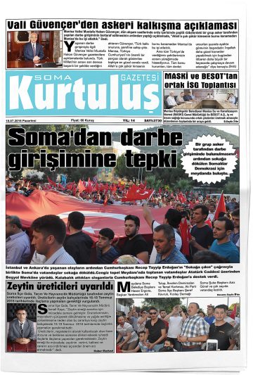 Manşet görseli: Soma Kurtuluş