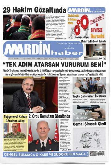 Manşet görseli: Mardin Haber