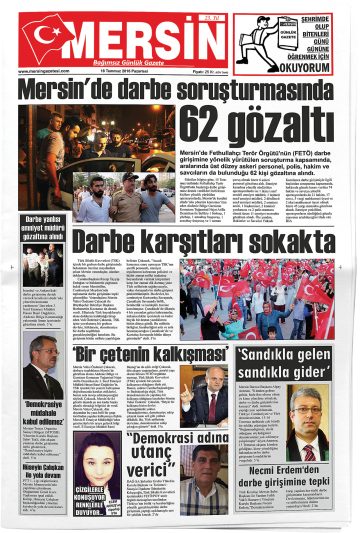 Manşet görseli: Mersin