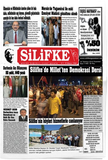 Manşet görseli: Silifke