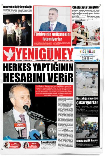 Manşet görseli: Yeni Güney