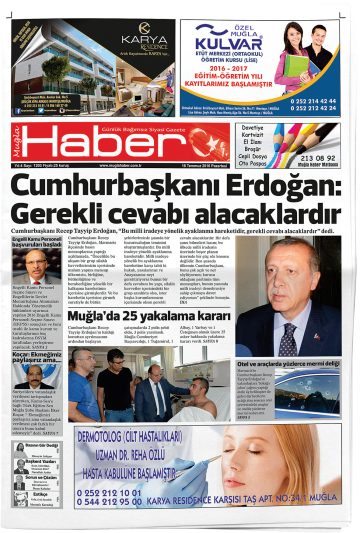Manşet görseli: Muğla Haber