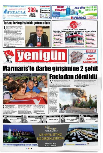 Manşet görseli: Muğla Yenigün