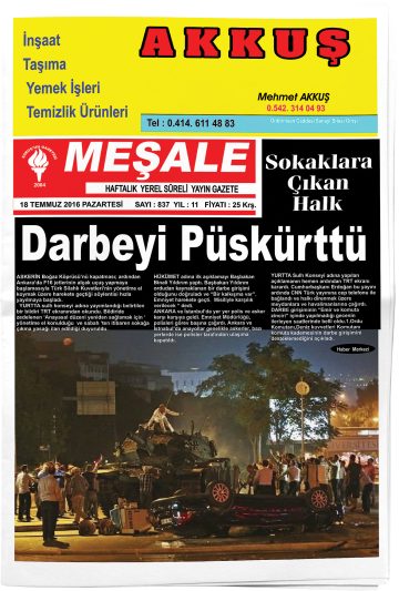 Manşet görseli: Mesale