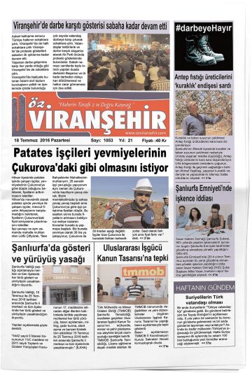 Manşet görseli: Özviransehir