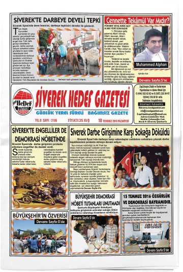 Manşet görseli: Siverek Hedef