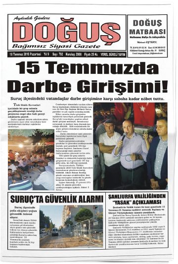 Manşet görseli: Siverek Doğuş