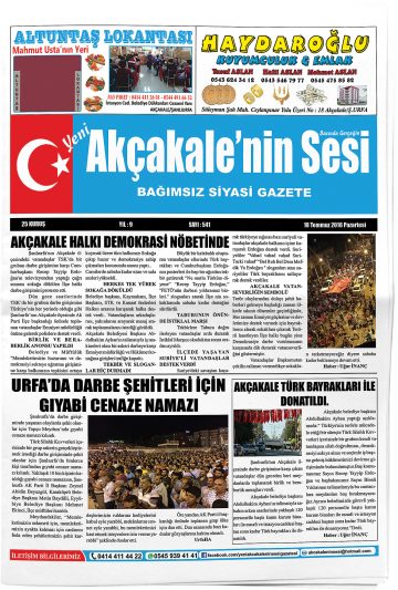 Manşet görseli: Yeni Akca Kalenin Sesi