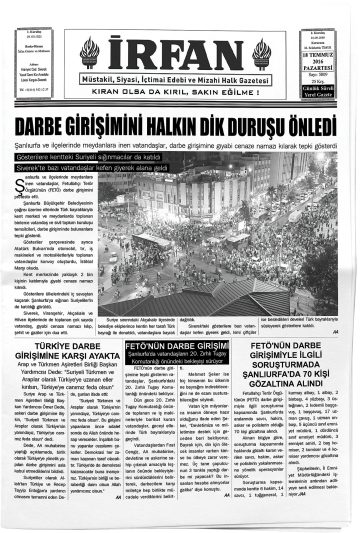 Manşet görseli: İrfan