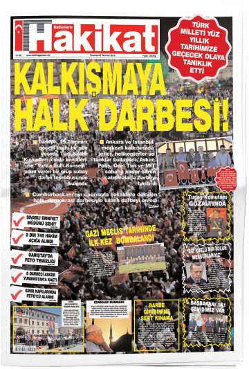Manşet görseli: Hadiselerle Hakikat