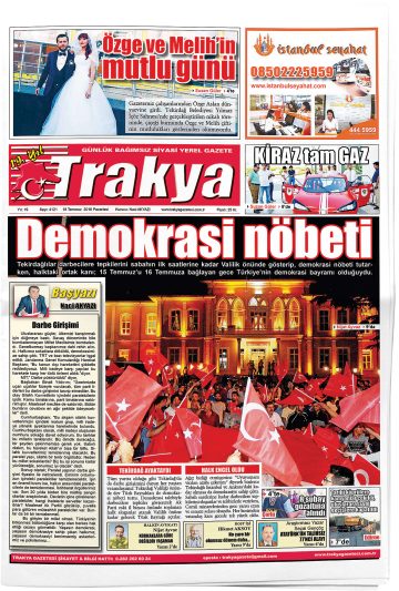 Manşet görseli: Trakya