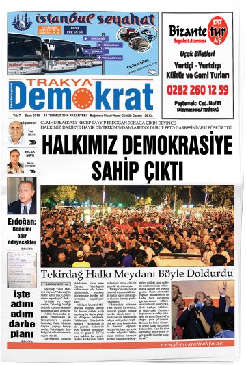 Manşet görseli: Trakya Demokrat