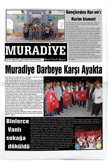 Manşet görseli: Muradiye