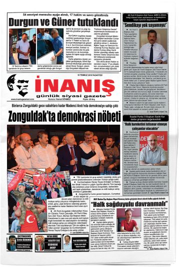 Manşet görseli: İnanış